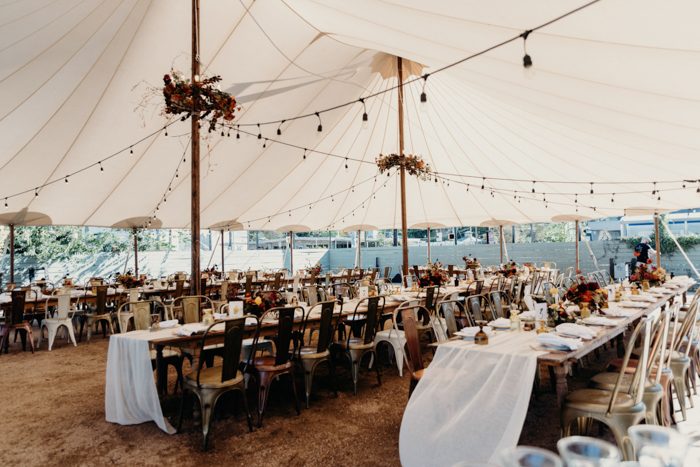 All Our Fall Color Palette Dreams Came True in This East Austin Wedding ...