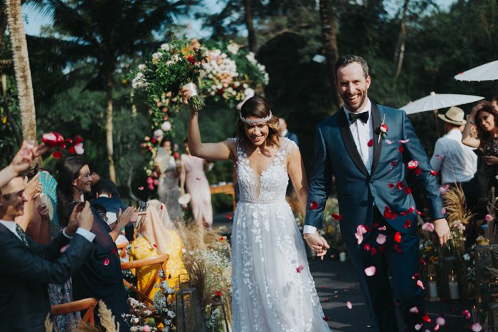 Colorful Midsummer Night's Dream Inspired Bali Wedding at Villa The ...