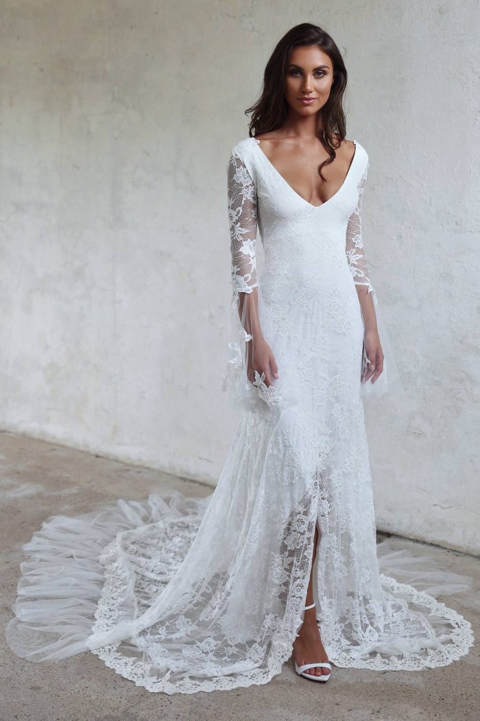 These 50 Long-Sleeve Wedding Dresses are Ideal for Fall or Winter ...