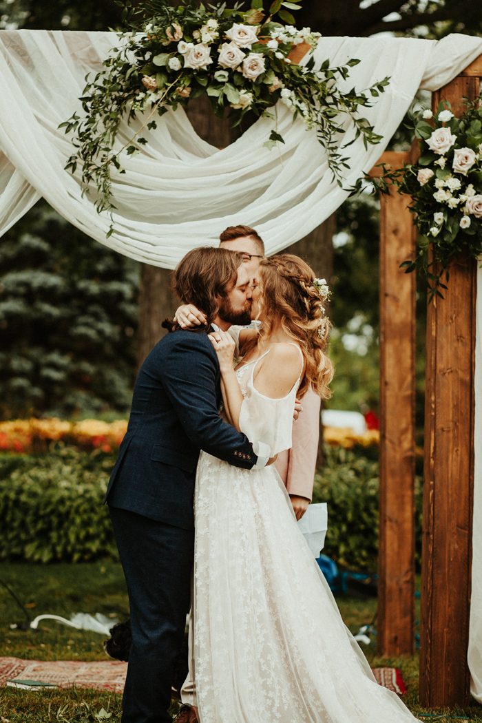 This DIY Quebec Farm Wedding is a Bohemian Dream | Junebug Weddings