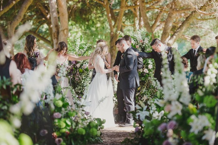 This Desert Glam Wedding at Under Canvas Brought the Boho Flair to Zion  National Park