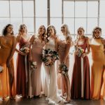 This Wedding Spiced Up Plenty Mercantile with Vintage Vibes and Citrus Hues
