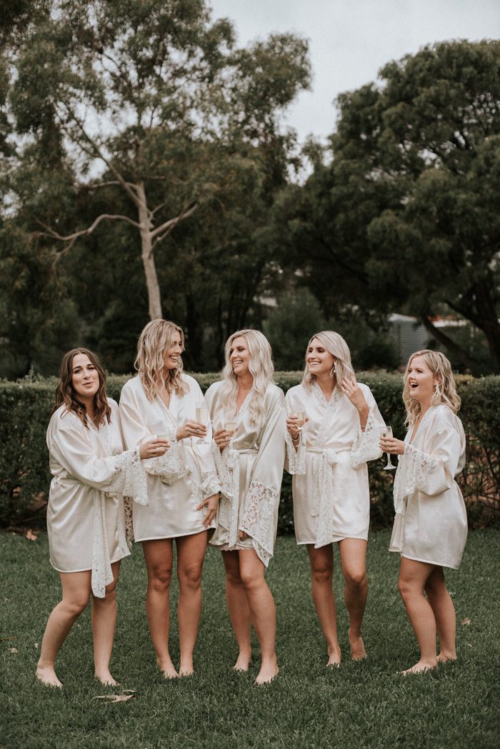 Adorable Getting Ready Robes for Your Bridesmaids | Junebug Weddings