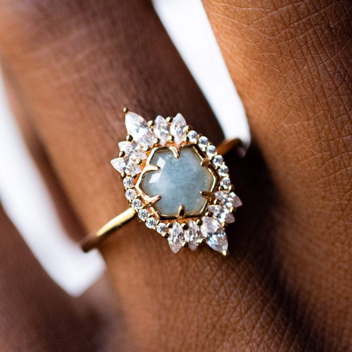 These 50 Gemstone Engagement Rings are a Millennial Bride's Best Friend