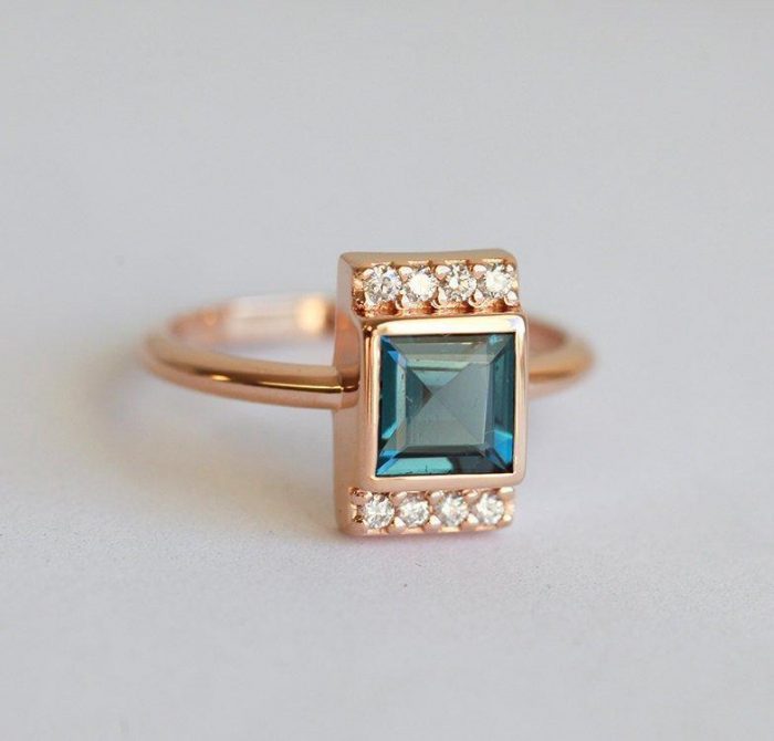 These 50 Gemstone Engagement Rings are a Millennial Bride's Best Friend