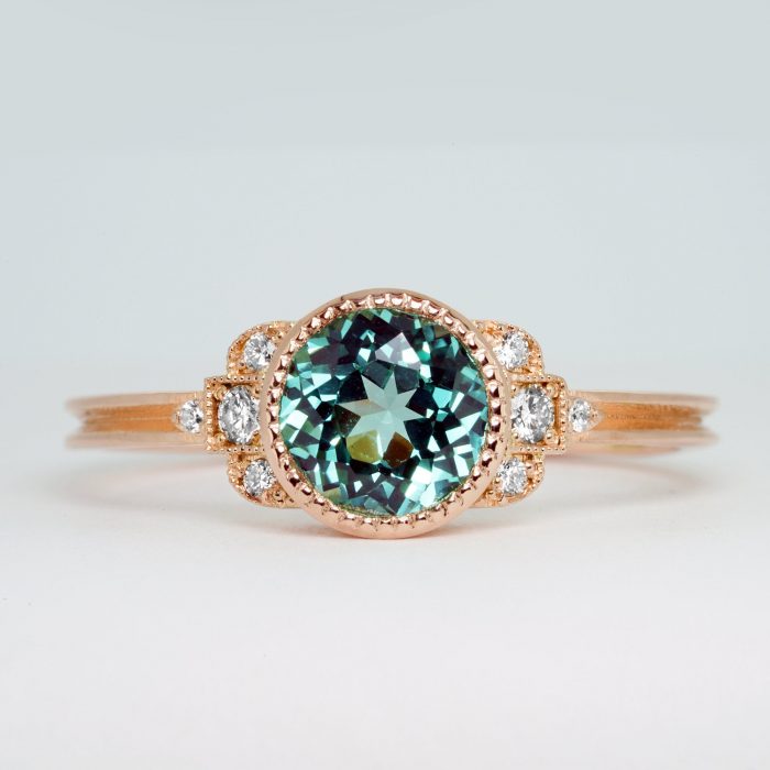 Gemstone solitaire store rings