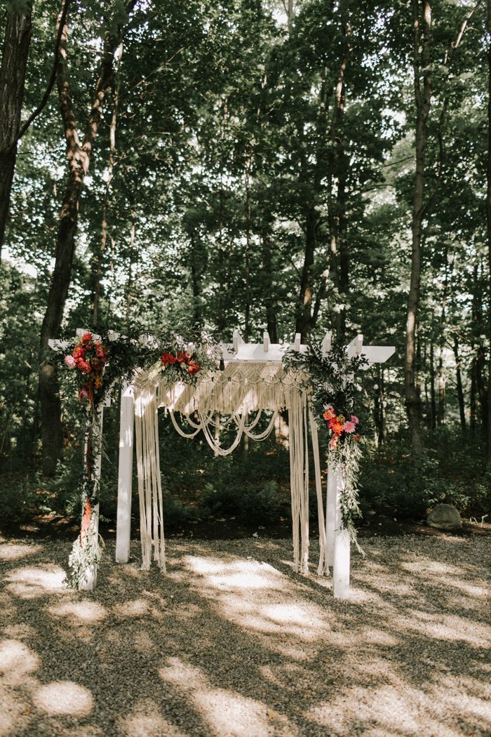 Romantic New England Forest Wedding at The Barn on Walnut Hill ...