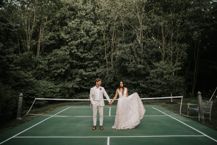 Romantic New England Forest Wedding At The Barn On Walnut Hill