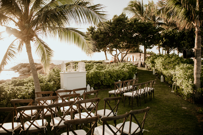 Elegant Hawaiian Wedding At Four Seasons Resort Oahu Junebug