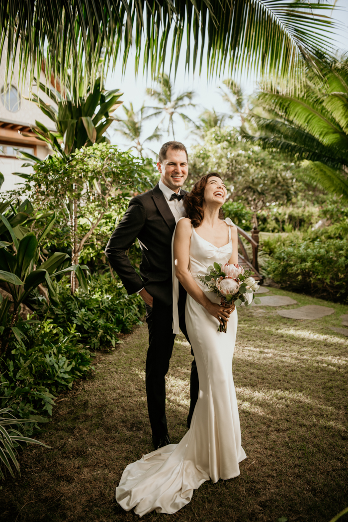 Elegant Hawaiian Wedding at Four Seasons Resort Oahu | Junebug Weddings