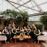 Lush Emerald Fairmount Park Horticulture Center Wedding