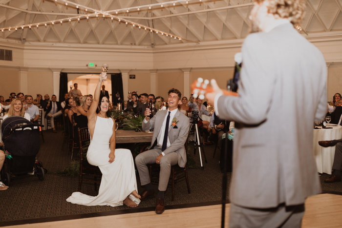 Neutral Chic Wedding at The Casino San Clemente