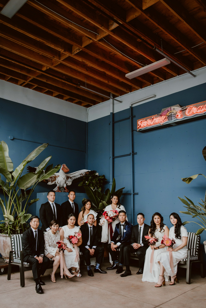 We Re Totally Blushing Over This Pink Valentine Dtla Wedding