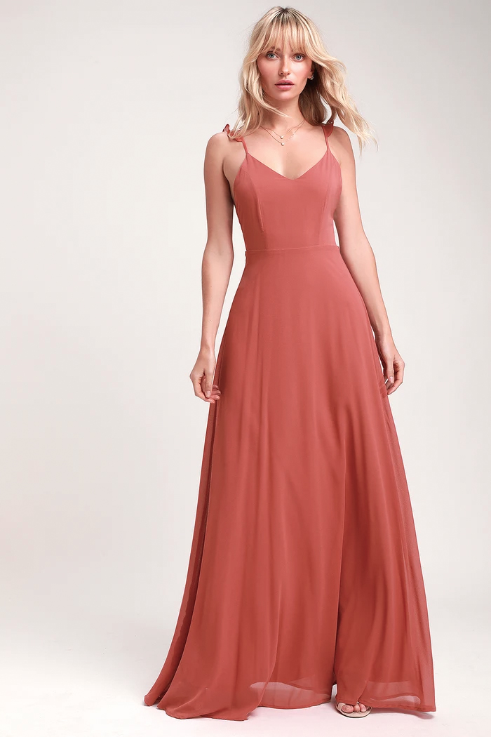 lulus dusty rose dress