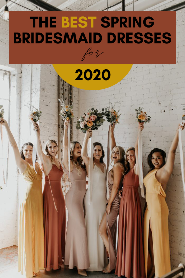 bridesmaid dresses spring 2020