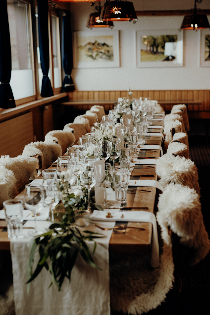 This Breathtaking Swiss Alps Wedding is Unbelievably Chic Junebug