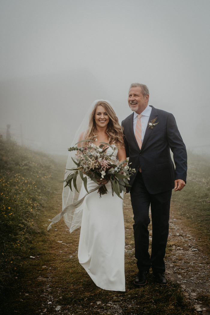 This Breathtaking Swiss Alps Wedding is Unbelievably Chic Junebug