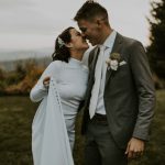 This Gorge Crest Vineyards Wedding Features the Most Stunning Handmade Gown
