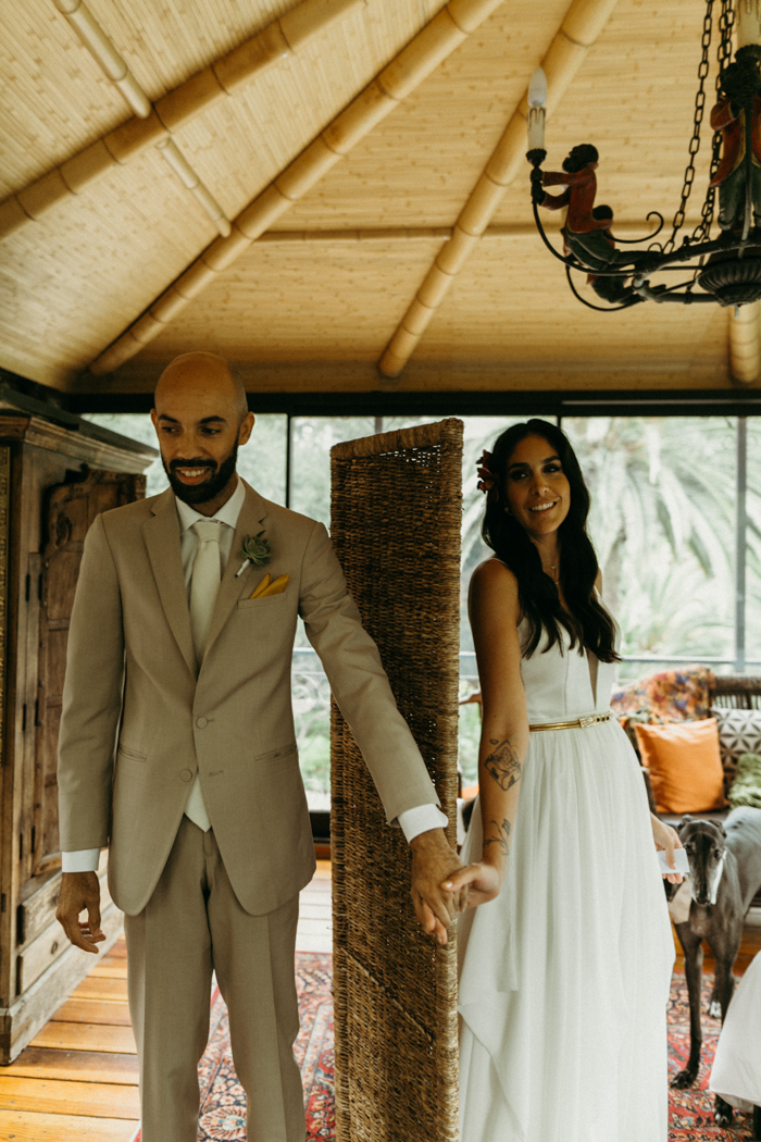 This Couple's Arizona Wedding Had an Old-Hollywood Theme