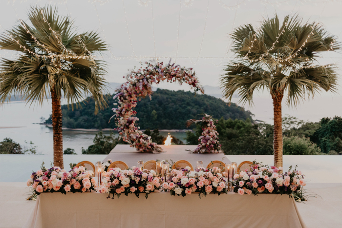 California Chic Destination Beach Wedding