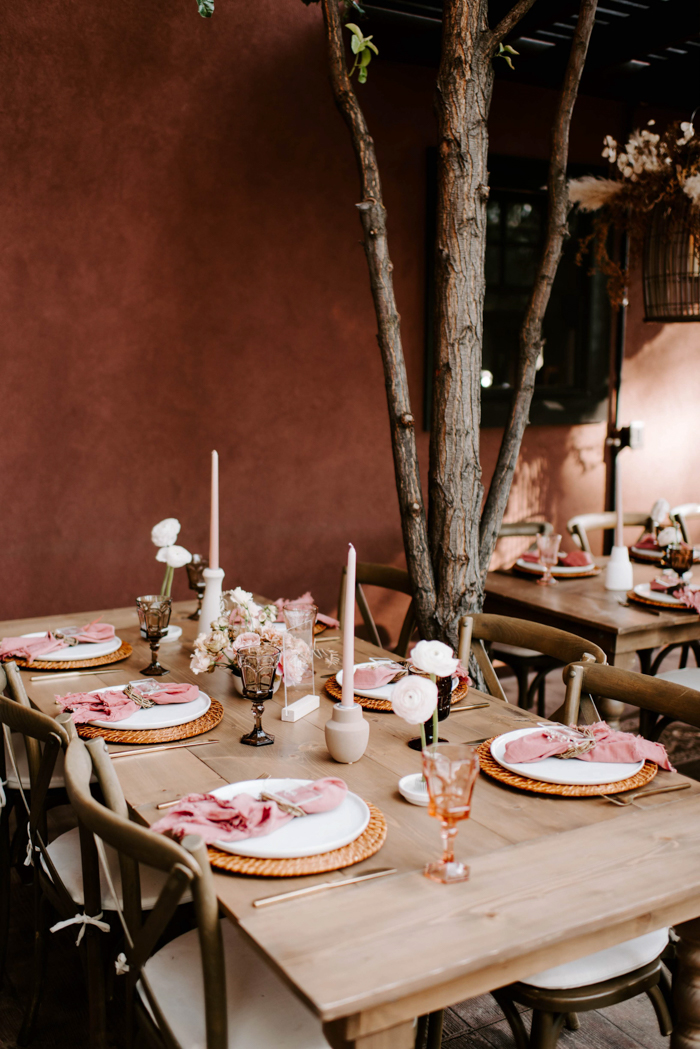 Romantic Blush and Ivory Wedding at Home in Boise, Idaho | Junebug Weddings