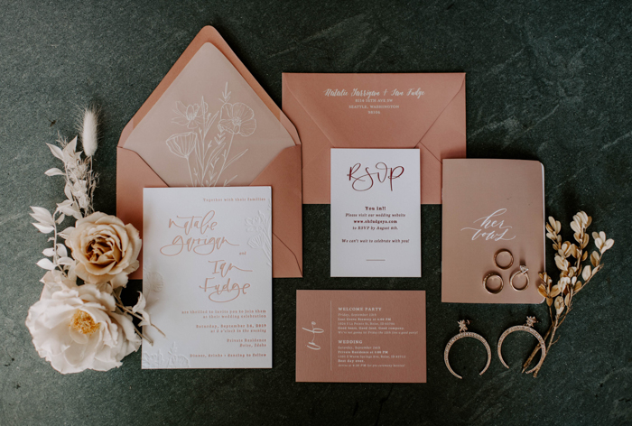 wedding invitation suite