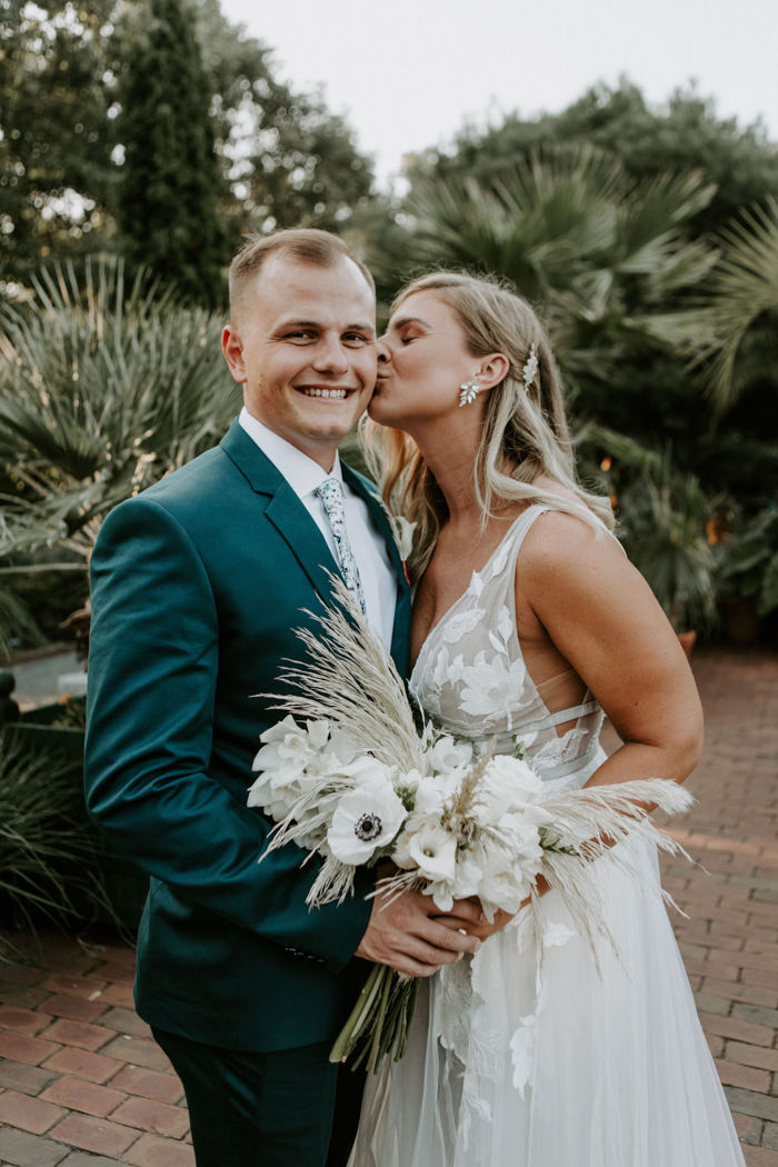 Anthropologie-Inspired Wedding at Tower Hill Botanic Garden with ...