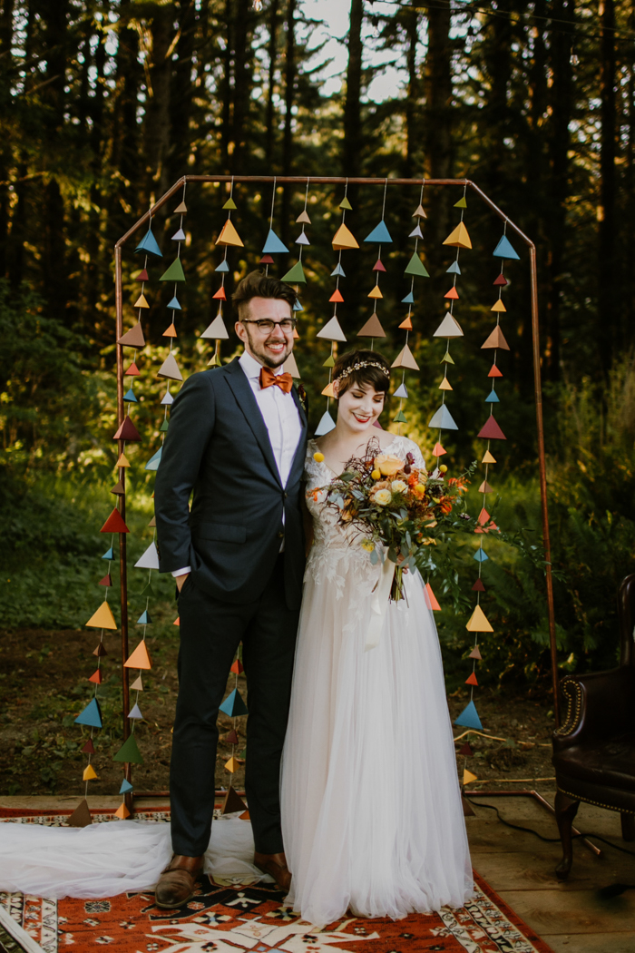 Eclectic PNW Wedding at Crook Point with a Dose of Hygge Junebug Weddings