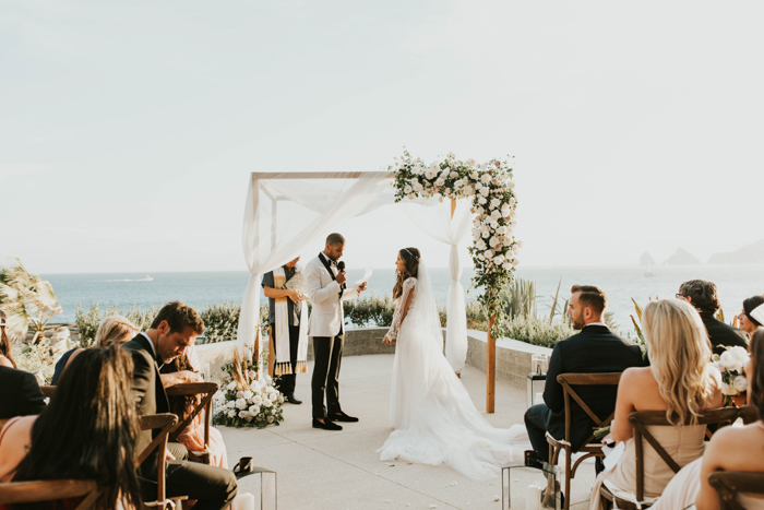 Intimate Glam Cabo Wedding at The Cape Hotel Junebug Weddings