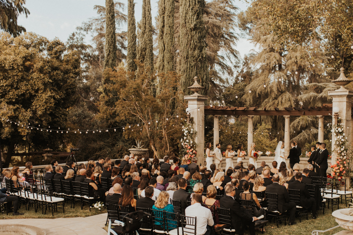 Modern Black Tie California Wedding At Kimberly Crest House And