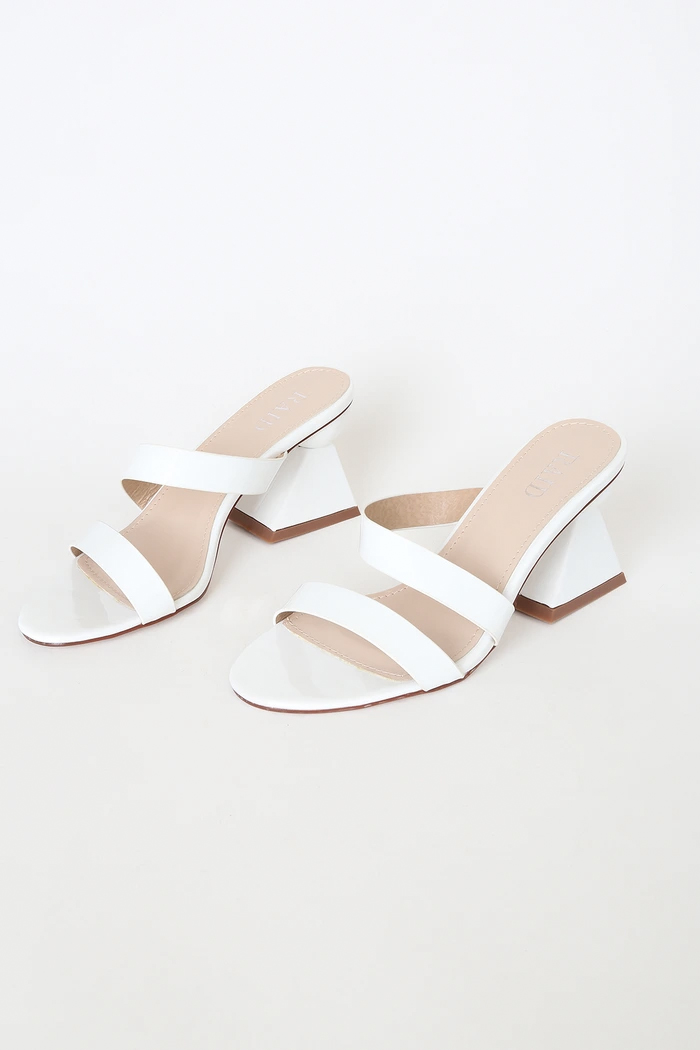 no heel wedding shoes