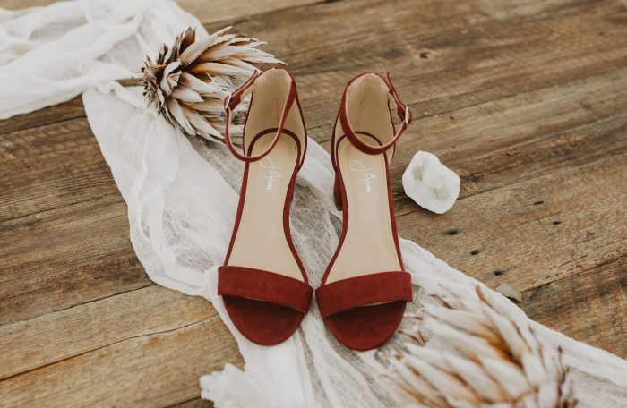 30 Chic Low Heel Wedding Shoes *