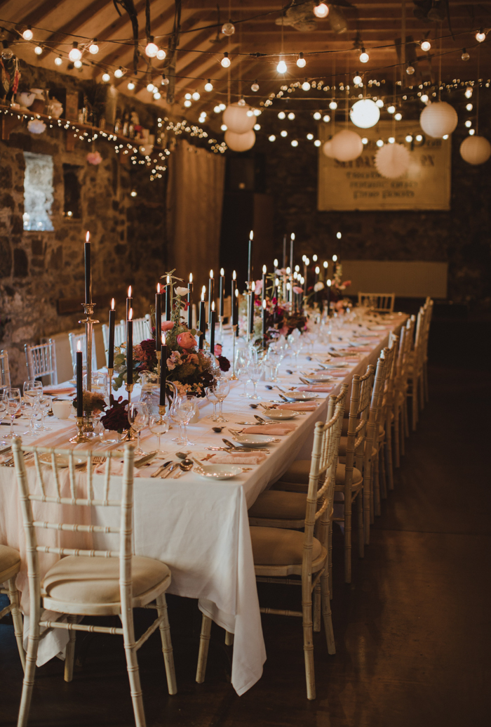 This Cliffs of Moher Wedding Ended with a Luxe Pub Dinner You Have to