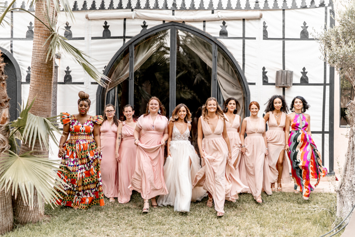 Elegant Blush And Ivory Marrakech Wedding At Lodge K Hotel Junebug Weddings