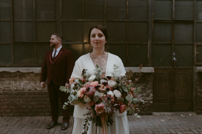 Industrial Romantic Milan Wedding at Officine del Volo