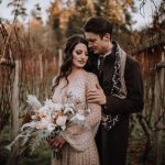 Rustic Eclectic Winter Wedding Inspiration at Deep Cove Winery