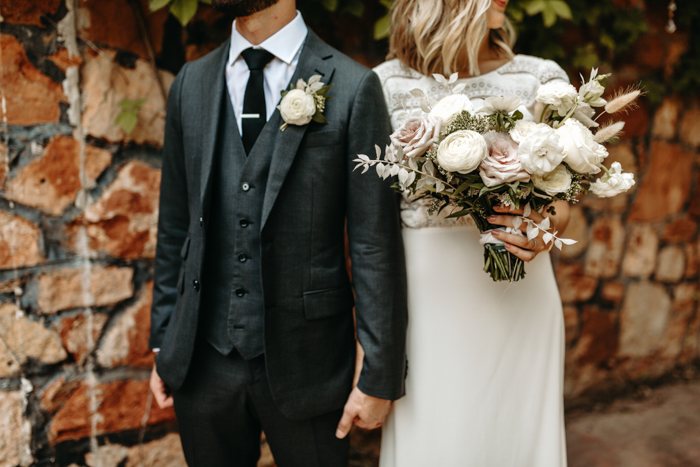 Rustic Minimalist Oklahoma City Wedding at Stone Barn at Blueberry Hill ...