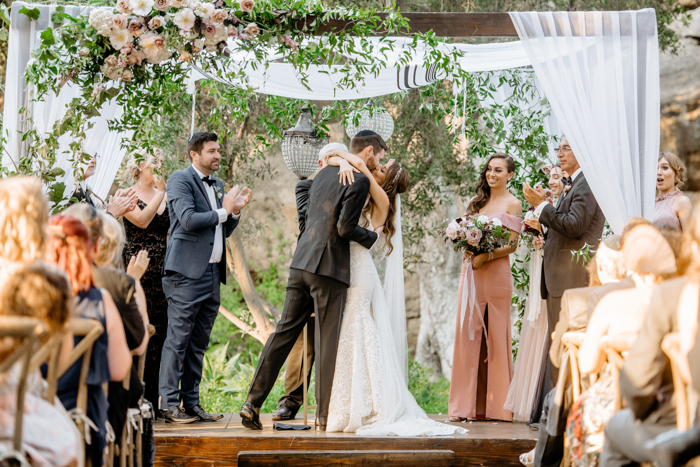 This Romantic Hummingbird Nest Ranch Wedding Felt Intimate Despite a ...