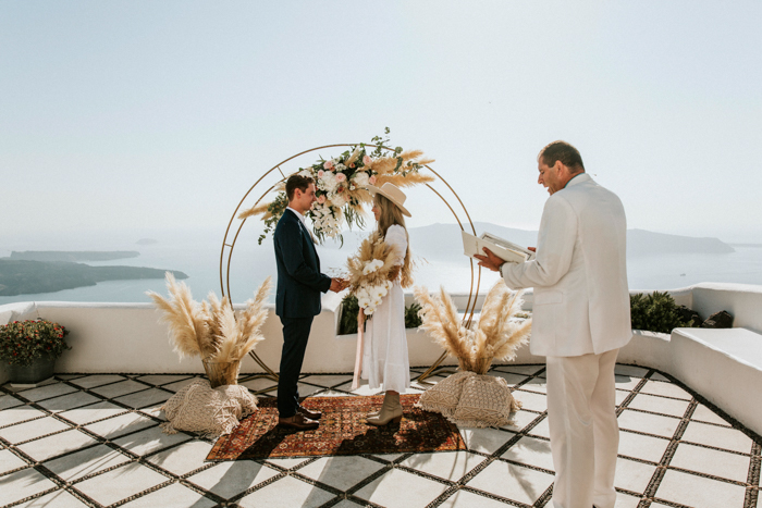 Boho Chic Wedding Santorini - 5 Best Ideas! - Santorini Wedding