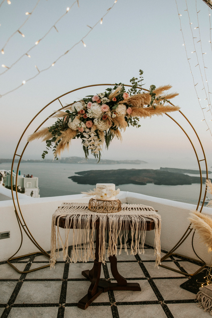 Boho Chic Wedding Santorini - 5 Best Ideas! - Santorini Wedding Flowers