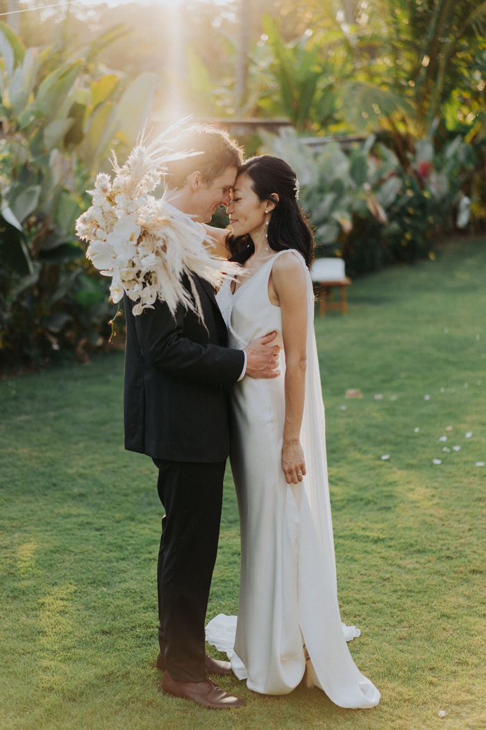 Vibrant and Lush Bali Wedding at Villa Suami | Junebug Weddings