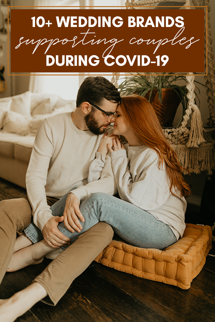 wedding brands supporting couples during COVID-19