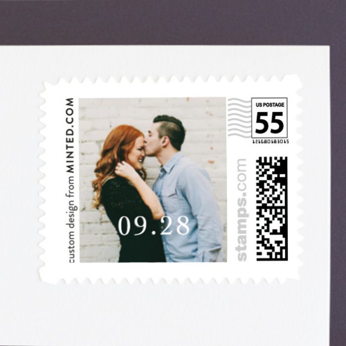 Custom Wedding Postage Stamps