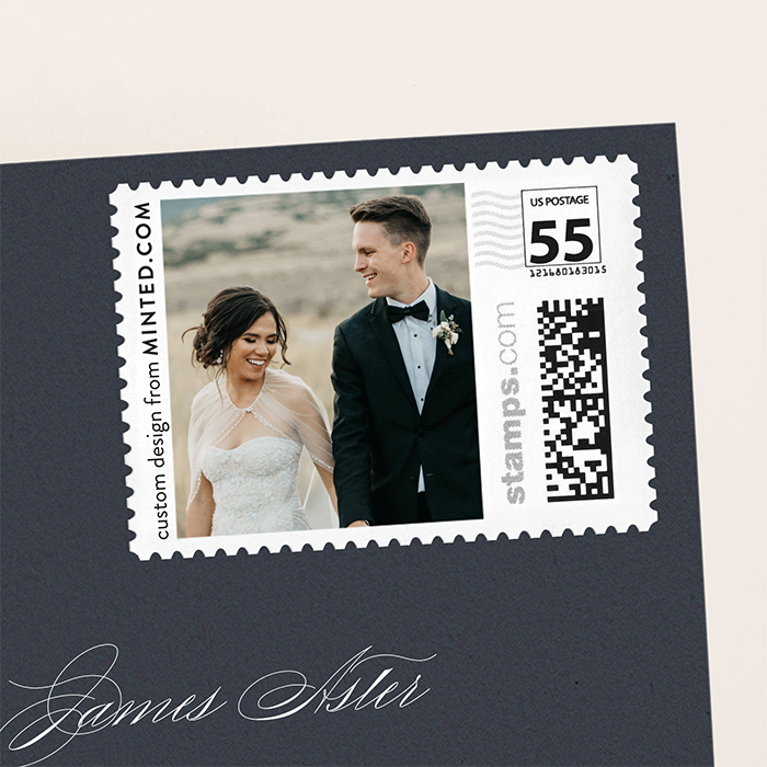 Your Last Chance to Get Custom Wedding Stamps! Junebug Weddings