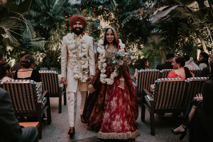 Modern Indian wedding, Bohemian Indian wedding