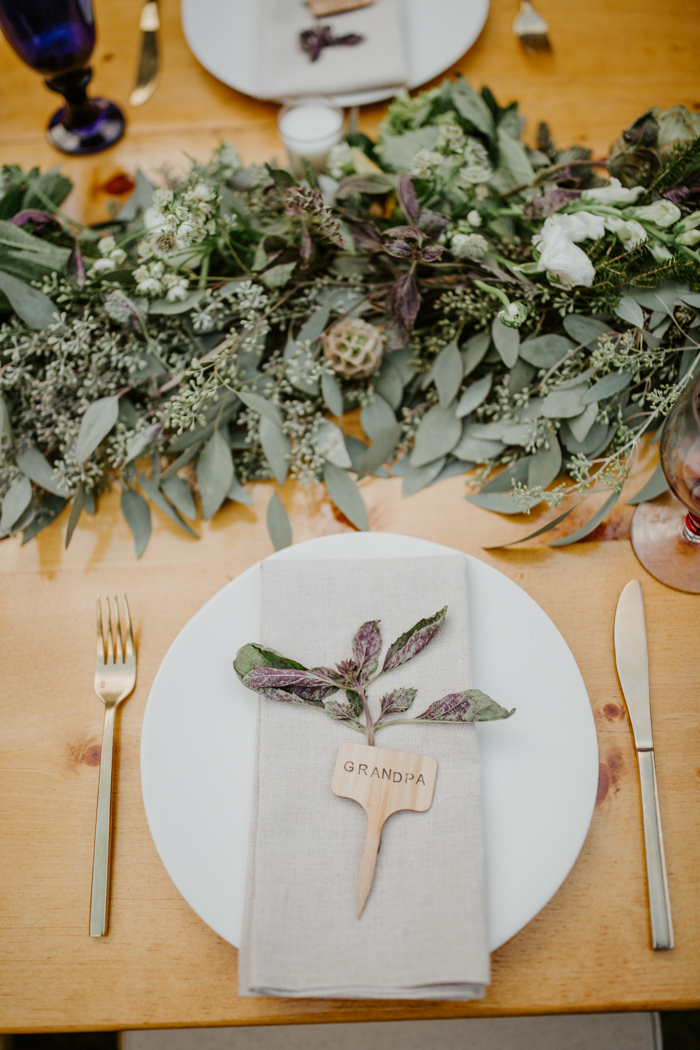 Creative Fl Alternatives For Your, Natural Wedding Table Settings