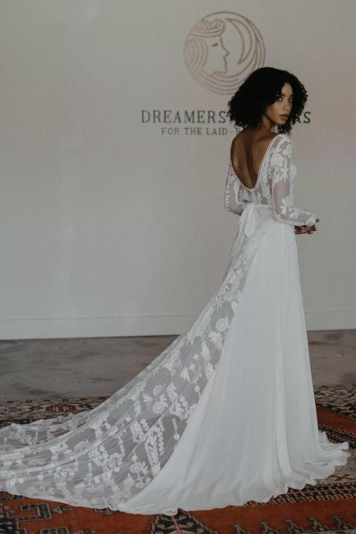 The celebrity wedding dress designer we'd choose for our own gown