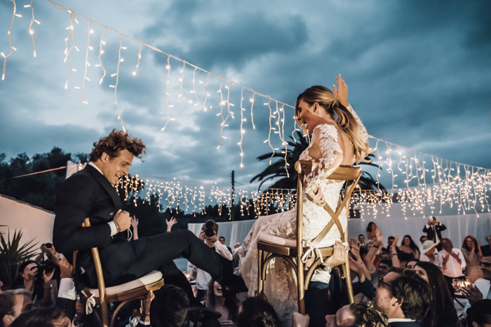 Carnival-Inspired Ibiza Wedding at Las Cicadas | Junebug Weddings