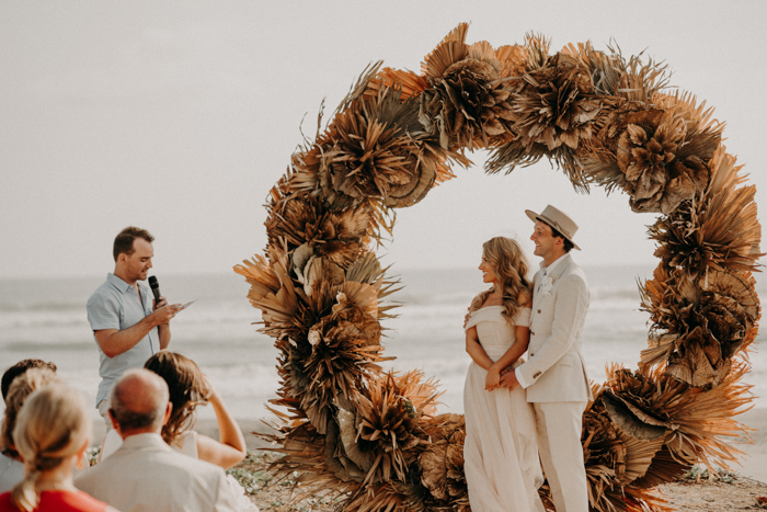 Chic All-White Bali Wedding at Villa Vedas | Junebug Weddings