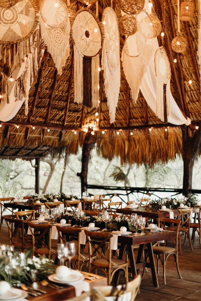 Chic Oceanfront Wedding at Akiin Beach Tulum | Junebug Weddings